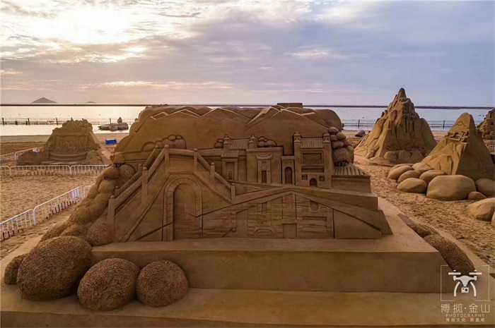 2017年上海金山城市沙滩第二届国际沙雕展